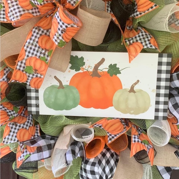 Fall Wreath - Picture 2 of 3